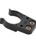 Heavy Duty BT30 CNC Automatic Tool Changer Holder Built Tough For Righteous Stability And Hassle Free Swaps White tool clamp side view.