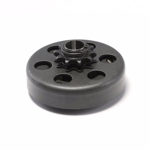 Heavy Duty 10T Centrifugal Clutch Paired With 420 Chain For 212cc Predator Engines and GC160 Mods, featuring a steel structure.