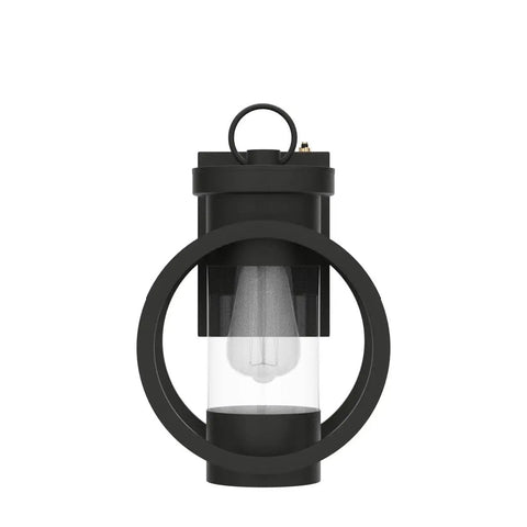 Outdoor Wall Light With Dusk To Dawn Sensor No Fuss Auto On Auto Off Waterproof Exterior Lamp In Matte Black Modern Industrial Sconce