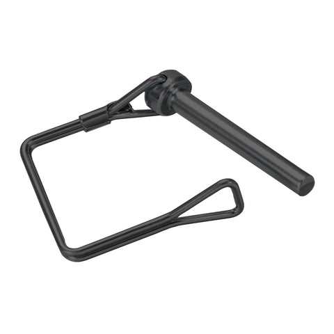Two Pack Trailer Hitch Pin Three Eighths Inch By Four Inch Zinc Coated Steel Quick Release Towing Coupler Pin for Truck and Agricultural Equipment
