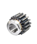 Tough As Nails Module 3 Spur Gear With 24 Teeth And Step Keyway Bore Precision Carbon Steel Motor Pinion side view