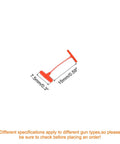 Image of a 15mm red plastic label barb for use with standard label guns, part of Snag These Badass Plastic Label Barbs That Slap Right Onto Garments And Gear Zero Fuss Threading Works Awesome With All Standard Label Guns Comes In A Bulk Pack Of 1000 Red Pieces.