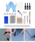Windshield Repair Kit For Chips And Cracks Easy Application Glass Crack Repair Tool For Automotive Use Quick And Safe Fix