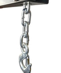 Heavy-Duty 2 Ton Hydraulic Engine Hoist Cherry Picker chain and hook detail, designed for secure engine lifts and stable operations.