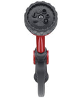 Pro Flo 14 Inch 7 Pattern Watering Wand With Thumb Control nozzle close-up for precision garden watering and lawn care.