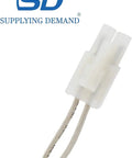 Model Specific Gas Range Oven Bake Igniter Replacement For 316489400 And 316428500 showing connector and wire