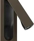 Keta USB Indoor Reading Light In Bronze Dry Rated High Power LED Lamp With Built In USB Port Auto On Off Sensor, sleek design.