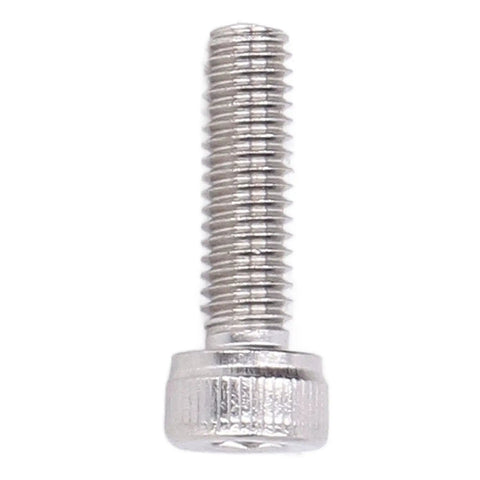Solid Pack Of Galvanized Steel Hex Socket Head Cap Screws, 100 Assorted M4 Machine Bolts, Pro Level Wrench Ready Fasteners For Gritty Job Sites And Equipment Fixup, 8 To 20 Mm Lengths - close-up of M4 hex socket bolt.