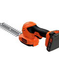 Lightweight Cordless Hedge Shear Kit With Three Eighth Inch Cut, Interchangeable Blades, 20V Max PowerConnect Compatible, Side View