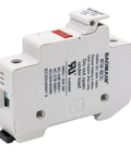 Side view of a 5-Pack Solar PV DIN Rail Fuse Holder 1 Pole 30A 1000VDC And 32A 690VAC High-Voltage Rated RT18-32