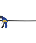 One Handed Quick Grip Bar Clamp 24 Inch Clamp And Spreader With 300 Lbs Clamping Power Removable Swivel Jaws Quick Release
