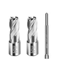 Built Tough Pro Grade Annular Cutter And Mag Drill Bit, 5/8 Inch Hole Size, 3/4 Inch Weldon Shank, Fully Ground High Speed Steel.