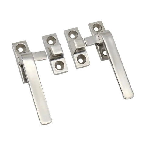 Heavy Duty Freezer Door Handle And Lock Assembly Top Shelf Stainless Steel Cold Storage Entry Hardware Built Like A Tank No Sweat Guarantee For Warehouse Gates 181 By 55 Mm, stainless steel latch kit.