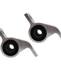 Front Left And Right Control Arm Bushing Replacement Kit For Subaru Forester Outback Legacy Models 1998 1999 2000 2004 2005 2009 20201AC110 20201AC100 Heavy Duty Front Suspension Upgrade For A Smoother Ride, two black rubber bushings