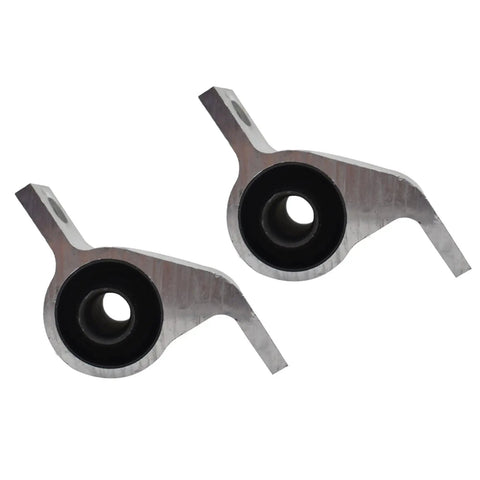 Front Left And Right Control Arm Bushing Replacement Kit For Subaru Forester Outback Legacy Models 1998 1999 2000 2004 2005 2009 20201AC110 20201AC100 Heavy Duty Front Suspension Upgrade For A Smoother Ride, two black rubber bushings