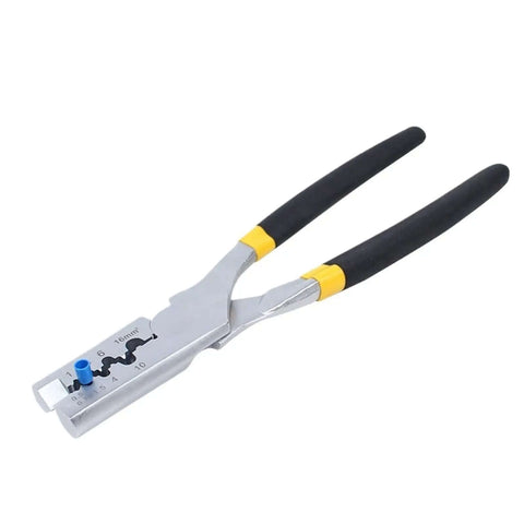 Compact Copper Tube Crimping Pliers Manual Crimp Tool 0.5 To 16 GT Range with high carbon steel blades for DIY plumbing