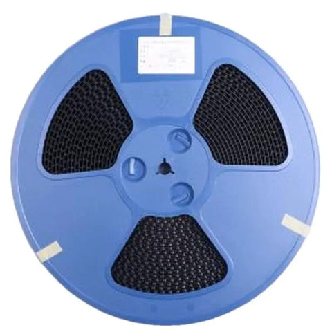 Twenty Piece SMD Round Nuts Surface Mount Columns For Circuit Boards Featuring M2x1.5 Threads in a blue reel for convenient storage.