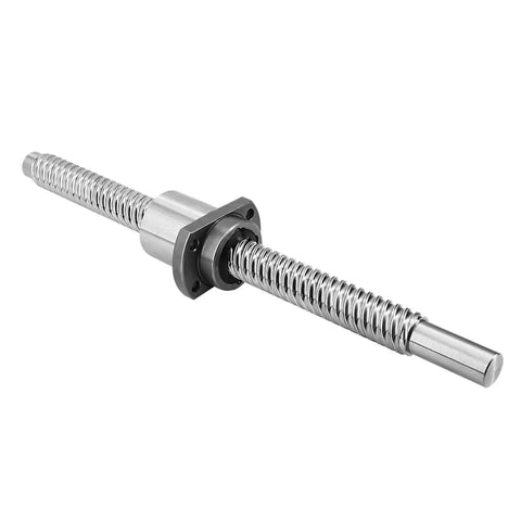 Heavy-Duty 20Mm Large Lead Ball Screw Kit With DSG Nut Housing And BKBF End Support Perfect For CNC Router Builds That Need Precision Motion And Low Friction Control Without Wasting Energy, 20mm steel lead screw