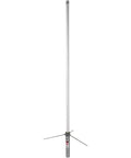 Pre-Tuned Dual-Band Base Antenna For Amateur Radio 144-148 MHz VHF And 430-460 MHz UHF White Fiberglass 43-Inch