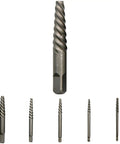 Get Your Broken Bolt And Stubborn Screw Repair Done Fast! 6-piece hardened steel screw extractor set with spiral tips