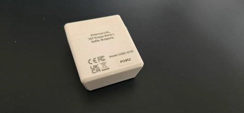 Back view of Bluetooth OBD2 Scanner For Cars With Live Data Diagnostics Customizations And Service Tools showing model label.