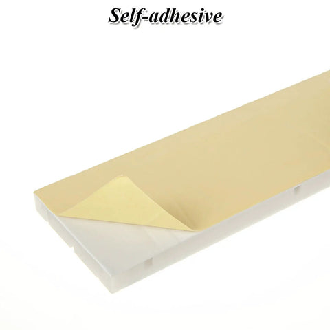 Self-adhesive backing of 20 Pack Solderless Breadboard for Arduino and Raspberry Pi projects, revealing adhesive surface.