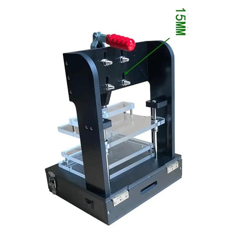 Universal PCB Test Stand For 150 By 130 mm Boards with four acrylic carrier boards, 42 mm quick clamp stroke DIY circuit fixture.