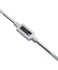 Adjustable Tap Wrench With Reamer Holder 1/4 To 3/4 Inch Capacity, Durable Hardened Jaws, Straight Shank Design, Fits M6 To M20 Tap Sizes