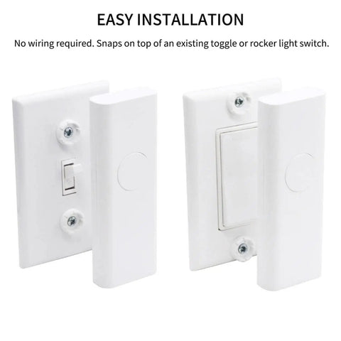 Smart Switch Start Kit With Zigbee Hub, No Wiring Needed, 1 Smart Switch And 1 Hub, 2.4GHz WiFi, Works With Alexa And Google Home, Toggle or Rocker