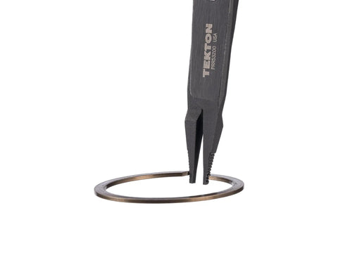 9 Inch Lock Ring Pliers For Installing And Removing External Retaining Rings With Flat Tips And Serrated Jaw Heavy Duty Workhorse