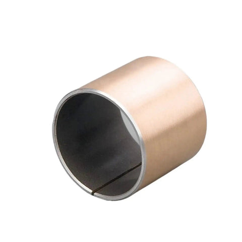 Top Shelf Heavy Duty Self Lubricating Composite Oilless Bushings With Solid Copper Sleeve Bearings, showing copper bushing design.