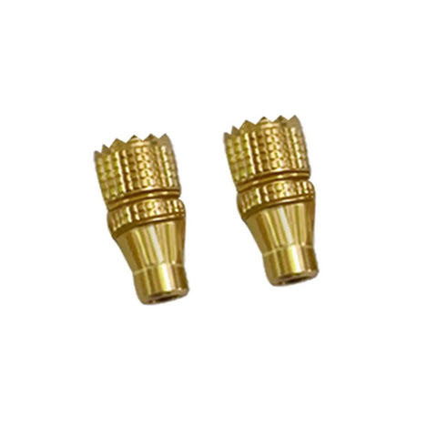 Matrice 4 RC Plus 2 Controller Joystick Stick Replacement Titanium Anti Slip Pro Grade Rocker Grips, gold-colored pair