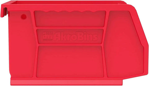 Space Saving Stackable Plastic Storage Bins 5 By 4 By 3 Inch Red 24 Pack For Garage Pantry Craft Organization Holds Up To 10 Pounds