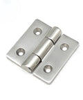 Beefy Heavy Duty Stainless Steel Hinges For Electrical Gear And Industrial Hardware Precision Cast 50x50x5mm T Profile