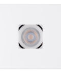 4 Inch LED Recessed Lighting Kit With IC Rated Die Cast Swivel Baffle And Square Trim White 4 Pack Push N Click Clips
