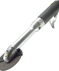 Professional Grade Corner Angle Grinder Heavy Duty Power Tool State Of The Art Design Built For Pros And Legit Auto Body Tasks with steel handle.