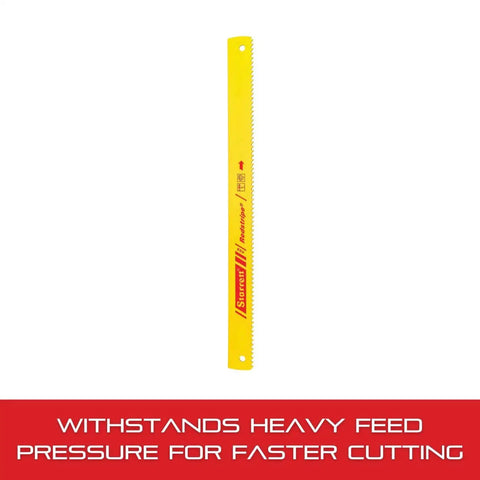 Redstripe Solid High Speed Steel Power Hacksaw Blade, 12 Inch Length, 1 Inch Wide, .050 Inch Thick, 14 Teeth Per Inch