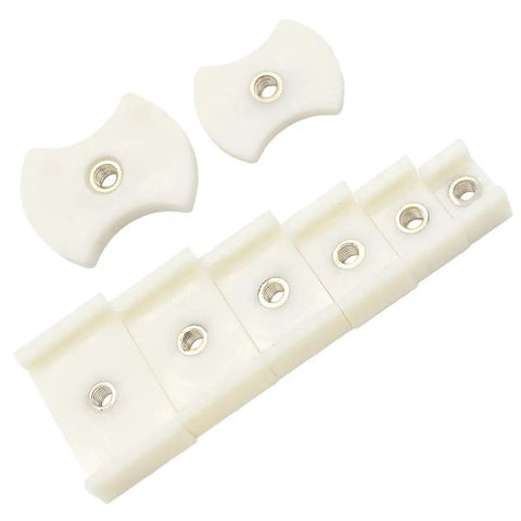 Watch Press Set With 8 Dies For Square 20-45mm And Shield 37-45mm Cases Pro Grade Watch Repair Tool Kit For Beginners close-up of dies