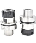 Top Tier Dead Nuts Accurate HSK63F Collet Chuck Tool Holder With ER20 Design, stainless steel, precision tool holder for CNC machines.