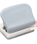 3 Hole Punch Portable Handheld Paper Punch For A7 And A4 With All Metal Body Positioning Post And Ruler 5 Sheet Capacity 5.5Mm