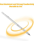 Pro Grade Soldering Iron Tips Set For FX-951 Rework Station, 10 Types Replacement Tips, durable tip with orange swirl