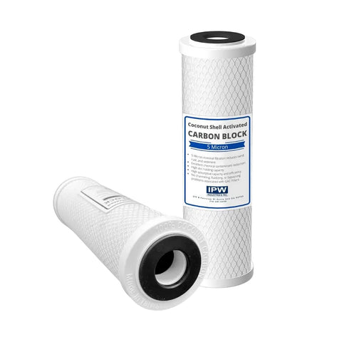4 Pack Replacement Carbon Block Water Filter Cartridges For GE GXWH04F GXWH20F GXWH20S GXRM10 Coconut Shell Activated Carbon 5 Micron