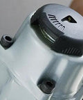 Close-up of the Lightweight 18 Gauge Brad Nailer With Hella Cushion Grip, showcasing the top adjustment feature.