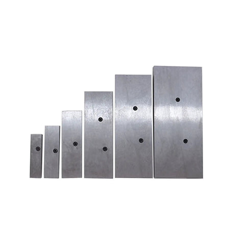 Six Piece Adjustable Parallel Set Covers Three Eighths To Two And A Quarter Inches For Layout And Inspection Jobs In Machining Setups With Durable Steel Construction
