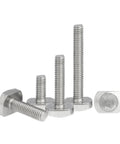 Stainless Steel T Shape Hammer Head Bolts for T Slot Systems M5 M6 M8 M10 M12 Set 1 2 5 10 Pieces Durable Fasteners