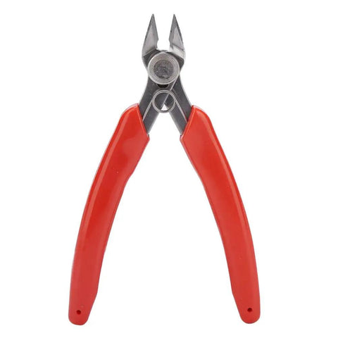 107F1 Electronic Diagonal Pliers With High Carbon Steel Cutting Nippers Ergonomic Handle Portable Hand Tool Large Size