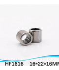 10 Pack 16X22X16Mm HF1616 FC16 One Way Drawn Cup Needle Bearing Clutch Shell Type with steel construction and smooth finish.