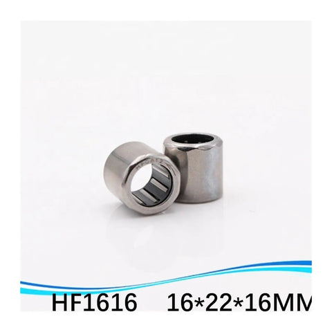 10 Pack 16X22X16Mm HF1616 FC16 One Way Drawn Cup Needle Bearing Clutch Shell Type with steel construction and smooth finish.