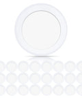 6-Inch Dimmable LED Flush Mount Disc Lights With 1000 Lumens Dope Brightness, 5000K Daylight, 16.5W, 24 Pack displayed