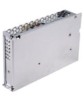 Heavy Duty 24V 150W Switching Power Supply Pushing A Solid 6.5 Amps Low Profile Chassis side view with ventilation.